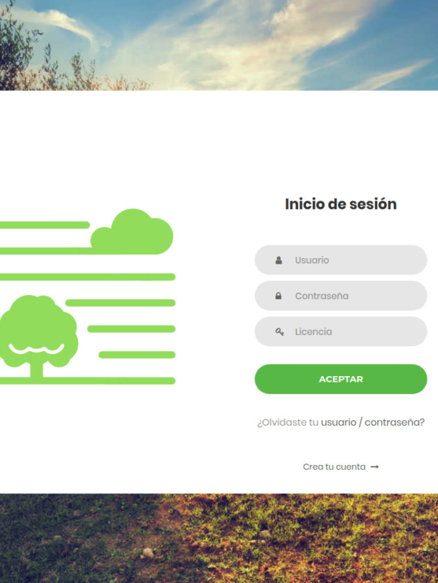 olicloud aplicación web