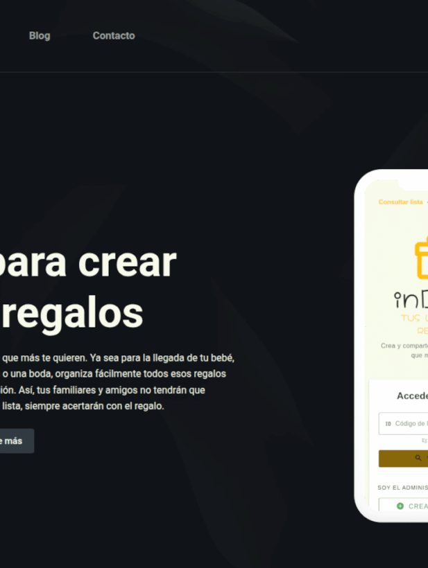 inbook lista de regalos